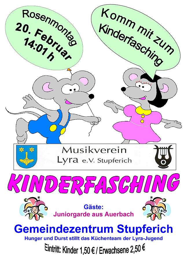 Kinderfasching Kinferfasching