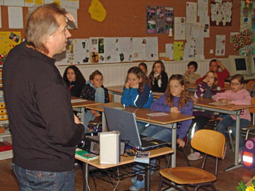 Die Kinder interessieren sich seh